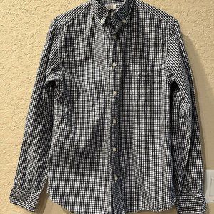 Crewcuts Gingham Button Down Shirt Size 16